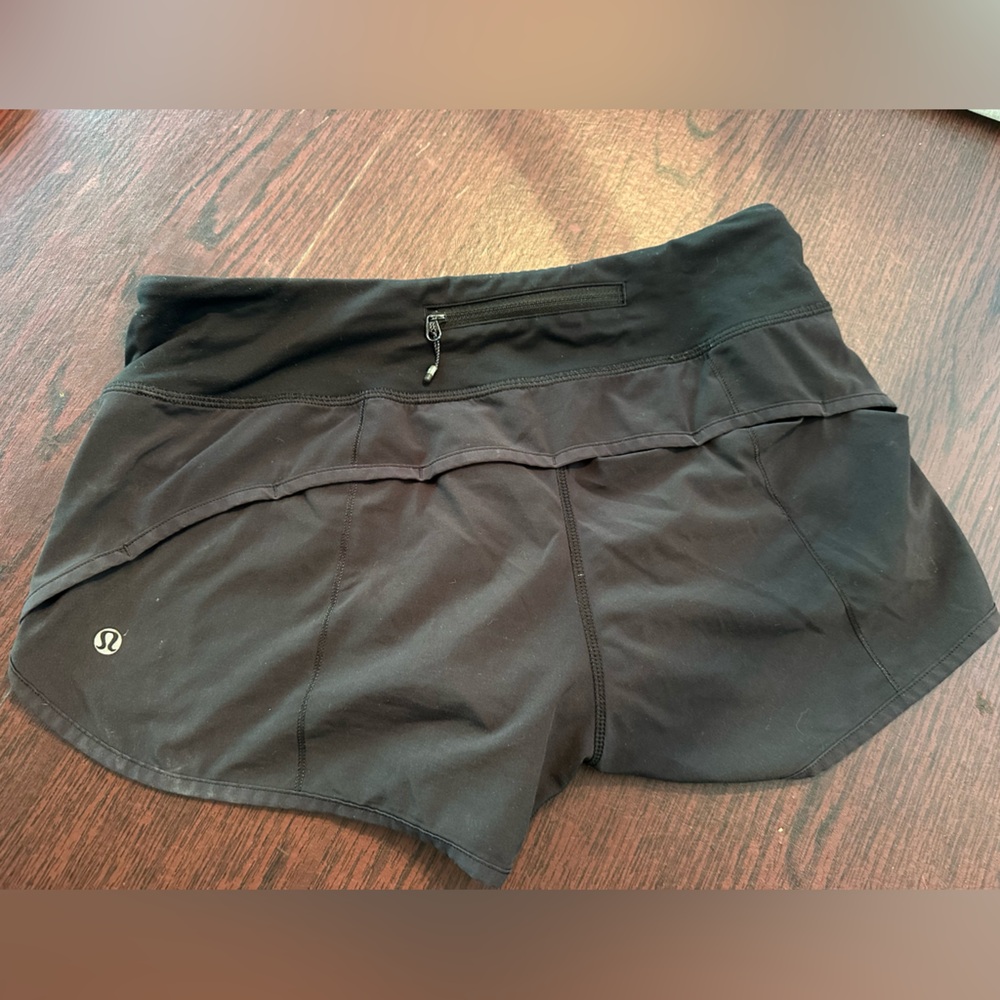 lululemon athletica Black Athletic Shorts